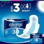 Always Ultra Night Sanitary Pads 10pck - Image 2