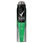 Sure Men Quantum Aerosol Anti-Perspirant Deodorant 250ml