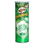 Pringles Sour Cream And Onion 190G