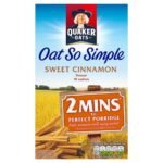 Quaker Oat So Simple Sweet Cinnamon Porridge 10X33g