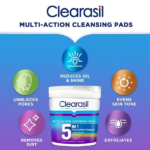 Clearasil Ultra 5 In 1 Cleansing Pads x65 - Image 2