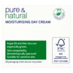 Nivea Pure & Natural Moisturising Cream: Normal/Combination  Day cream 50ml - Image 3