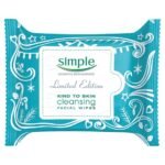 Simple Limited Edition Cleansing Facial Wipes X25