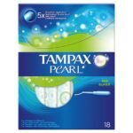 Tampax Pearl Super Applicator Tampon Single 18PK