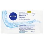 Nivea 3 in 1 Cleansing Micellar Face Wipes 25's