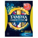 Tampax Compak Pearl Regular 8 pack