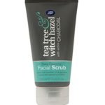 Boots Tea Tree and Witch Hazel Charcoal Facial Face Scrub 150ml