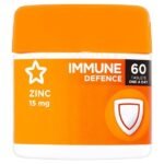 Superdrug Zinc 15mg 60 Tablets