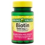 Spring Valley Biotin Softgels 1000 mcg 150 Softgels