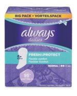 Always Dailies Fresh And Prot Normal Panty Liners 60