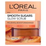 L'Oreal Smooth Sugar Glow Grapeseed Face And Lip Scrub 50ml - Image 2
