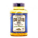 Holland & Barrett Cod Liver Oil with Evening Primrose 500mg 120 Capsules