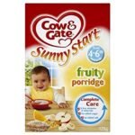 Cow & Gate Sunny Start Fruity Porridge from 4-6m onwards 125g