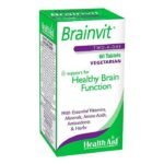 HealthAid Brainvit Healthy Brain Function Two a Day 60 Tablets