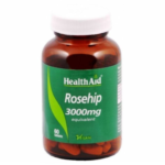 HealthAid Rosehip 3000mg Equivalent - Vitamin C - 60 Vegan Tablets