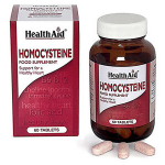HealthAid Homocysteine Healthy Heart Support - 60 Vegetarian Tablets