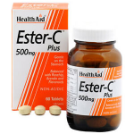HealthAid Ester C Plus - Non Acidic - 500mg x 60 Vegan Tablets