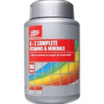 Boots A-Z Complete Vitamins & Minerals 180 Tablets