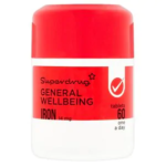 Superdrug Iron 14mg Tablets X 60