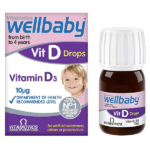 Vitabiotics Wellbaby Vit D Drops Birth to 4 Years 30ml - Image 2