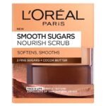 L'Oreal Smooth Sugar Nourish Cocoa Face And Lip Scrub 50ml