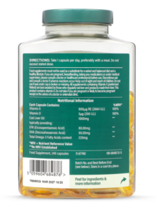 Holland & Barrett Cod Liver Oil 1000mg 240 Capsules - Image 2