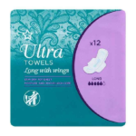 Superdrug Super Ultra Towel With Wings X12