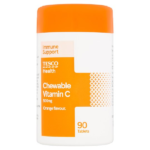Tesco Chewable Vitamin C 500Mg 90S