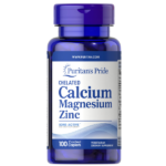 Puritan's Pride Chelated Calcium Magnesium Zinc 100 Capsules