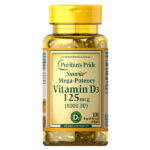 Puritan's Pride Vitamin D3 125mcg 5000IU 100 Softgels