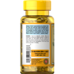 Puritan's Pride Vitamin D3 125mcg 5000IU 100 Softgels - Image 3