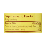 NatureMade Iron 65mg 365 Tablets - Image 3