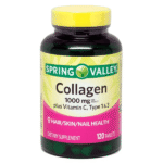 Spring Valley Collagen 1000mg Type 1 & 3 Plus Vitamin C Dietary Supplement 120 Tabs