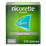 Nicorette Gum Original 4mg 210 Pieces