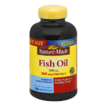 Nature Made Burp-Less Fish Oil 1,200mg for Heart Health 150 Softgels