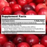 Trunature Cranberry 650mg 140 Vegetarian Capsules - Image 2