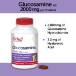 Schiff Glucosamine + Hyaluronic Acid 2000mg 150 Tablets - Image 2
