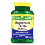 Spring Valley Magnesium Citrate Rapid Release Capsules 100mg 100 Count