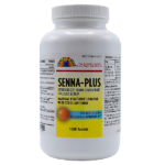 Healthstar Senna Plus 50mg Strength Docusate Sodium/Sennosides 1000 Tablets