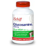 Schiff Glucosamine Plus MSM and Hyaluronic Acid 1500mg 150 Tablets