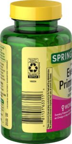 Spring Valley Women's Health Evening Primrose Oil 1000mg 75 Softgels - Image 3