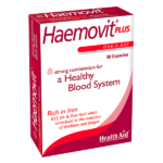 HealthAid Haemovit® Plus Blister (Iron, Vit B12, Vit B6, Folic Acid ++) 30 Capsules