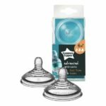Tommee Tippee Advanced Baby Anti-Colic Teat Med Fast Vari Flow 2Pk 6m+