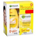 Garnier Light Complete UV Cream 45g with Light Complete Lotion 125ml