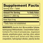 Spring Valley Vitamin C with Rose Hips 1000mg, 100 Tablets - Image 2