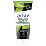 St. Ives Blackhead Clearing Face Scrub Clears Blackheads & Unclogs Pores Green Tea & Bamboo Face Scrub 6 oz