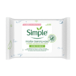 Simple Kind To Skin Micellar Cleansing Wipes 25pcs