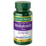 Nature's Bounty Melatonin 5mg Rapid Release 60 Softgels