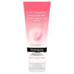 Neutrogena Pink Grapefruit Activated Cream-to-Foam Acne Facial Cleanser 100g