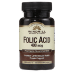 Windmill Folic Acid 400mcg 180 Tablets